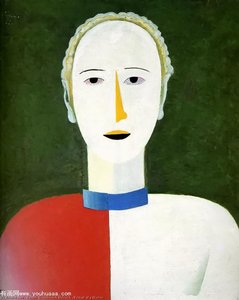Portrait Of A Woman — Kazimir Malevich