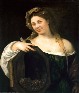 Amore Profano (vanità) — Tiziano Vecellio