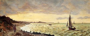 Seascape: The Beach At Sainte-adresse