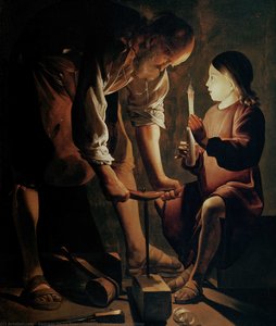 Christ In The Carpenters Shop — Georges De La Tour