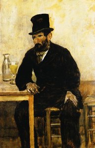 The Absinth Drinker — Jean-françois Raffaelli