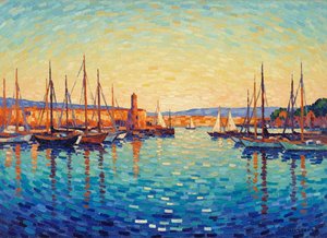 Luminous Anchorage: A Symphony Of Golden Light — Claire Dupuis