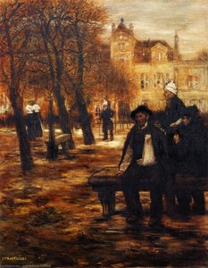 The Elderly Convalescents — Jean-françois Raffaelli
