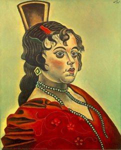 Retrato De Una Bailadora Española — Joan Miró
