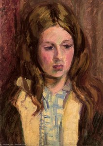 Portrait Of A Girl — Duncan Grant
