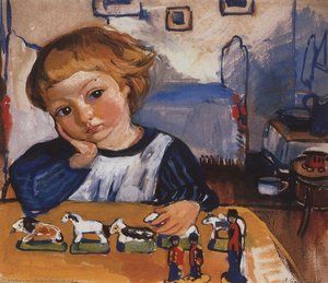 Portrait Of Eugene Serebryakov — Zinaida Serebriakova