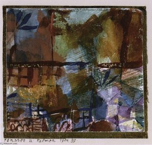Windows And Palm Trees — Paul Klee