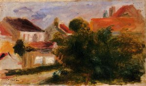 Landscape At Essoyes — Pierre-auguste Renoir
