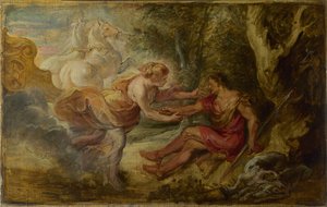 Aurora Abducting Cephalus — Workshop Of Peter Paul Rubens