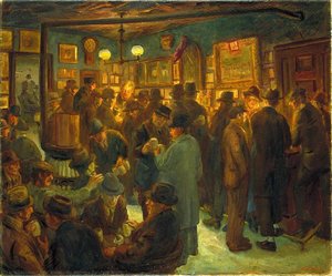 Mc Sorley's Saturday Night — John French Sloan