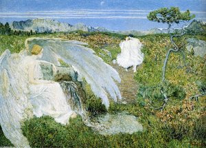 L.amore Alla Fonte Della Vita — Giovanni Segantini