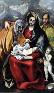 Die Heilige Familie — El Greco