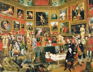 The Tribuna Of The Uffizi — Johann Zoffany