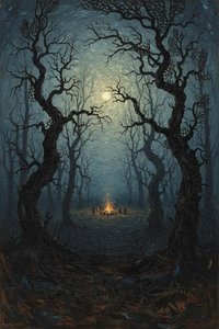 Embers Of The Silent Watch: A Nocturnal Sanctuary — Clément Delorme