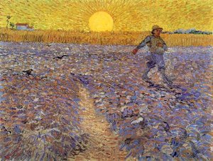 Peneiro Ao Crepúsculo — Vincent Willem Van Gogh