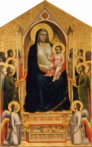 Madonna In Maest (ognissanti Madonna) — Giotto Di Bondone