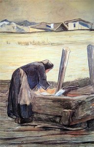 Lavandaia — Giovanni Segantini