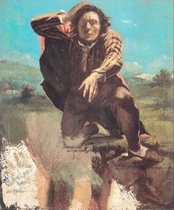 The Man Made Mad By Fear — Gustave Courbet