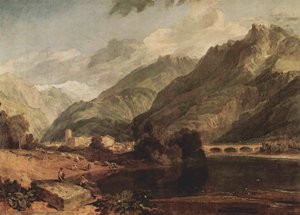 Bonneville, Savoy With Mont Blanc — Joseph Mallord William Turner