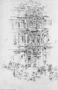 Paläste Brüssel — James Abbott Mcneill Whistler