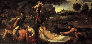 Jupiter And Antiope (pardo Venus) — Titian