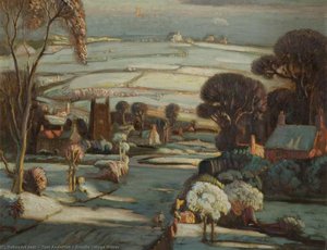 Brindle Village Winter — Tom Anderton