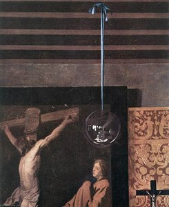 The Allegory Of Faith (detail) — Johannes Vermeer