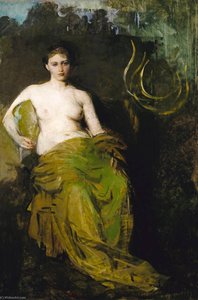 Half Draped Figure — Abbott Handerson Thayer