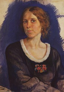 Portrait Of A.i. Kunina — Zinaida Serebriakova