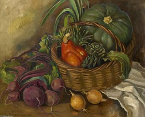 Still Life With Vegetables — Zinaida Serebriakova