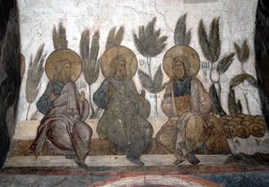 The Last Judgement: Jacob, Abraham And Isaac In Heaven — Andrey Rublyov (st Andrei Rublev)