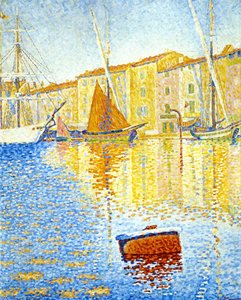 Red Buoy (also Known As Harbour At Saint Tropez) — Paul Signac