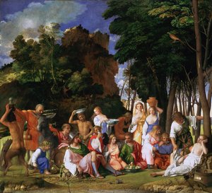 The Feast Of The Gods — Titian Ramsay Peale Ii