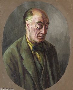 Portrait Of Desmond Mccarthy — Duncan Grant