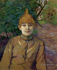 The Streetwalker (also Known As Casque D Or), Acrylic On Canvas, Post-impressionism