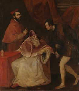 Portrait Of Pope Paul Iii With His Grandsons — Titian Ramsay Peale Ii