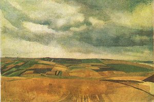 Fields In Neskuchnoye — Zinaida Serebriakova
