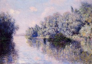 The Seine Near Giverny — كلود مونيه, Impressionism