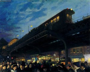 Six O'clock — John French Sloan