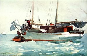 Carico Di Provviste — Winslow Homer, Marine Impressionism