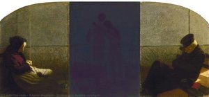 Dream And Reality (triptych) — Angelo Morbelli