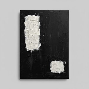 Monolithic Silence: A Singular Study Of Weight And Void In Heavy Impasto — Laurent Vionnet