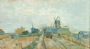 Vegetable Garden In Montmartre — Vincent Willem Van Gogh