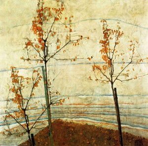 Árvores De Outono — Egon Schiele
