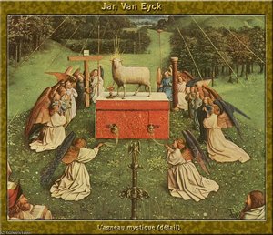 Lagneau Mystique (detalje) — Jan Van Eyck