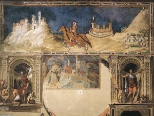 Ritratto Equestre Di Guidoriccio Da Fogliano — Simone Martini