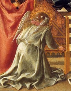 Madonna Mit Kind Auf Dem Thron Mit Heiligen (detail) — Filippo Lippi