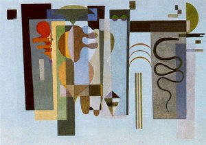 Dos Puntos Verdes — Wassily Wassilyevich Kandinsky