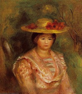 Bust Of A Woman (gabrielle) — Pierre-auguste Renoir