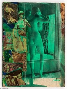 Untitled (standing Nude Before Mirror) — Joseph Cornell